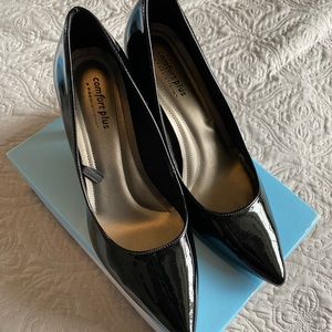 Black Patent Leather Heels